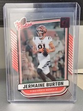 Jermaine Burton The Rookies 97/99, 2024 Donruss Clearly
