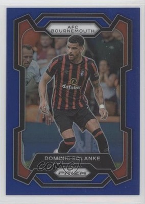 2023-24 Panini Prizm Premier League Blue Prizm 53/299 Dominic Solanke #236 0s5