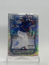 Victor Arias 2026 Bowman Chrome Baseball 1st Bowman Auto 98/100