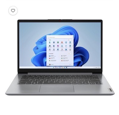Lenovo IdeaPad 1 14'' (128GB eMMC Intel Celeron N4020 1.1GHz 4GB RAM) Laptop...
