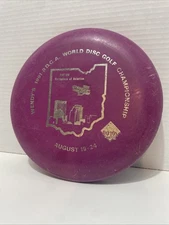 1991 Dayton Worlds Stamp Disc Golf Disc VTG No Pat RARE Disc Golf Putter