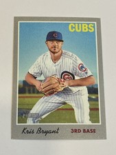 2019 Topps Heritage Baseball 1970 Cloth Sticker - Kris Bryant - Chicago Cubs