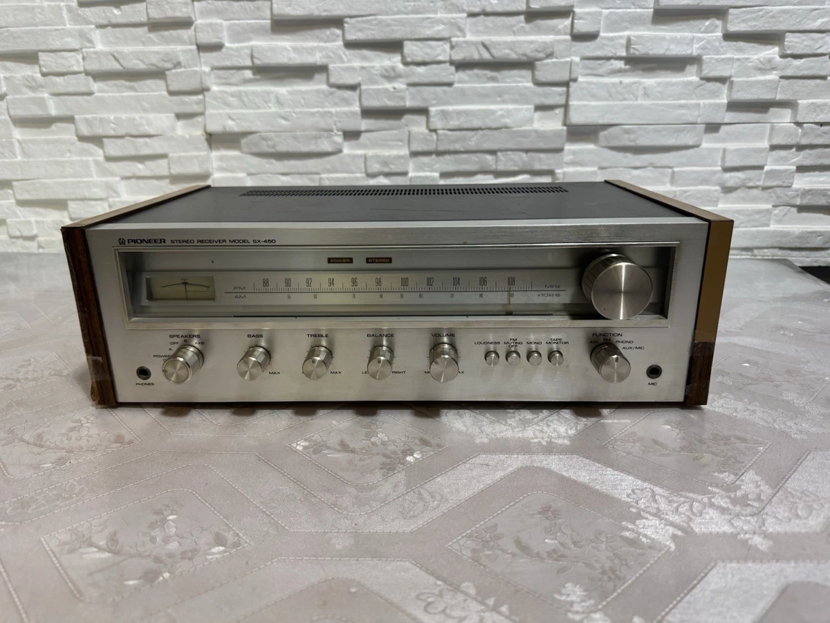 Pioneer SX-450 Stereo Receiver geprüft vollfunktionsfähig