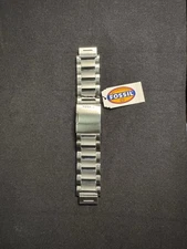 Fossil JR9371 Stainless Steel 25mm Watch Band - Brand New.