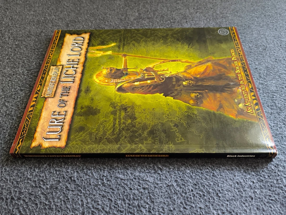 Lure of the Liche Lord Warhammer Fantasy Roleplay WFRP 2E Near Mint
