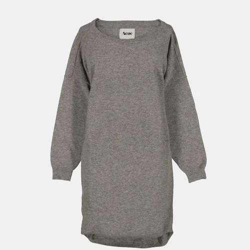 Abito maglione grigio ACNE STUDIOS taglia XS taglia XS donna grigio lana R...