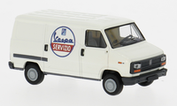 Brekina 1/87 Transporter Fiat Ducato Vespa Service 1982 Statisches Modell Die...