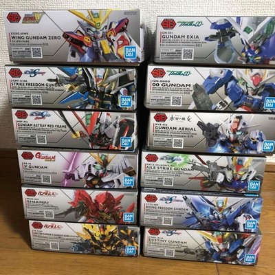 GUNDAM Wing Zero EXIA 00 Strike Freedom etc SD EX Standard SET 12 Model Kit