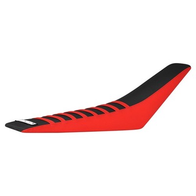 ARCTIC LEOPARD EXE 880 ebike gripper seat cover   RED/BLACK/RED ribs #532
