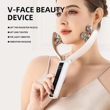 EMS Microcurrent Electric Smart Dual Wave Roller Massager Face Slimming Instru