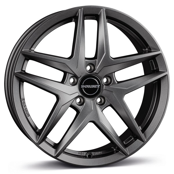 Borbet Felgen Z 8.0X18 ET29 5X112 Greym FüR Audi A4 A5 A6 A7 A8 S4 S5-image