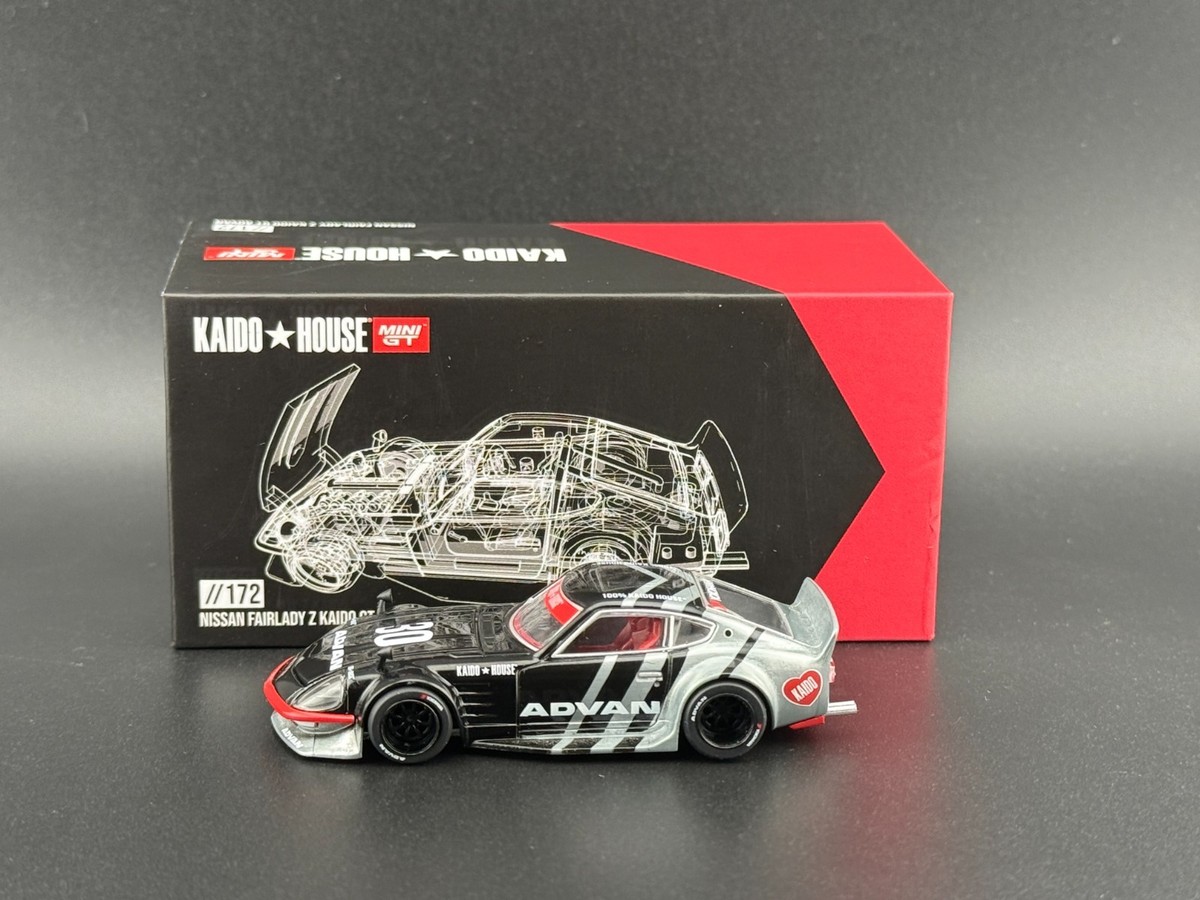 Kaido House x Mini GT Nissan Fairlady Z Kaido GT ADVAN #172