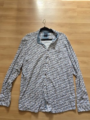 **Neuwertig** Engbers Herren Hemd /  Langarm Gr.  3XL / 47-48 slim fit