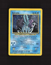 Suicune 14/64 Neo Revelation Holo Rare Pokemon Card DMG