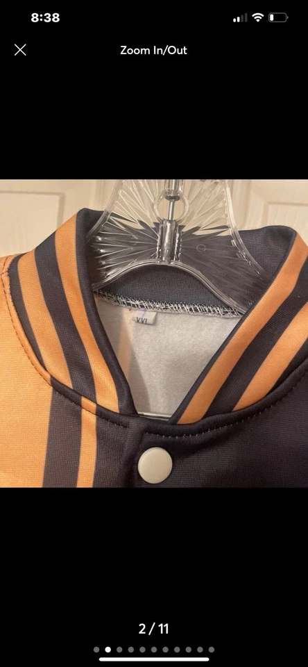 Pittsburgh Steelers Mujer Chaqueta Vestido XXL Dorado Negro Foto 3 de 4