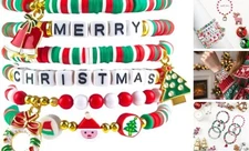  Stocking Stuffers - 6 Pack Bracelets for Teens Women| Gifts for Christmas