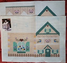 Rare Patti Mann 3D Gingerbread House Limited Edition HP Needlepoint Canvas