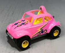 VINTAGE 1983 HOT WHEELS CAL CUSTOM HOT PINK VW BAJA BUG REAL RIDERS VNM-M