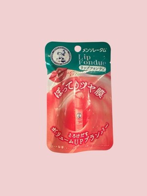 MENTHOLATUM Plumping Lip Fondue Gloss Baby Pink Japan Ships From USA