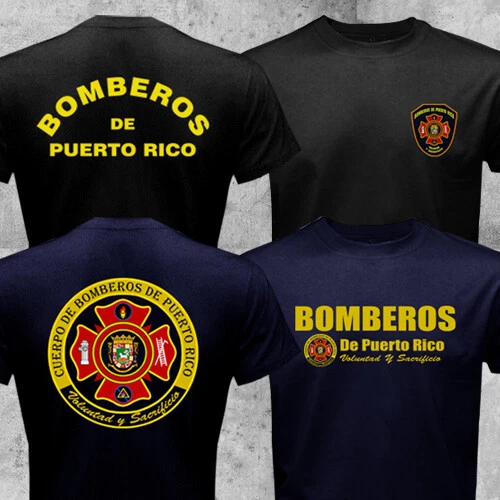 Bomberos De Puerto Rico Fire Department Firefighters T-shirt
