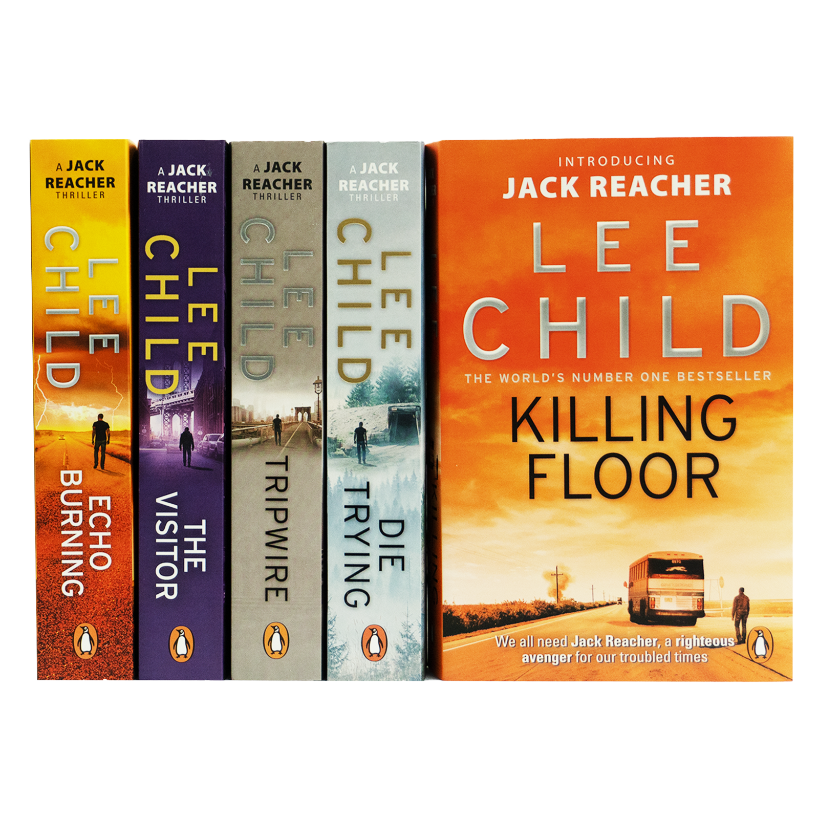 Jack Reacher by Lee Child (Books 1-5): 5 Books Collection Set - Fiction - PB