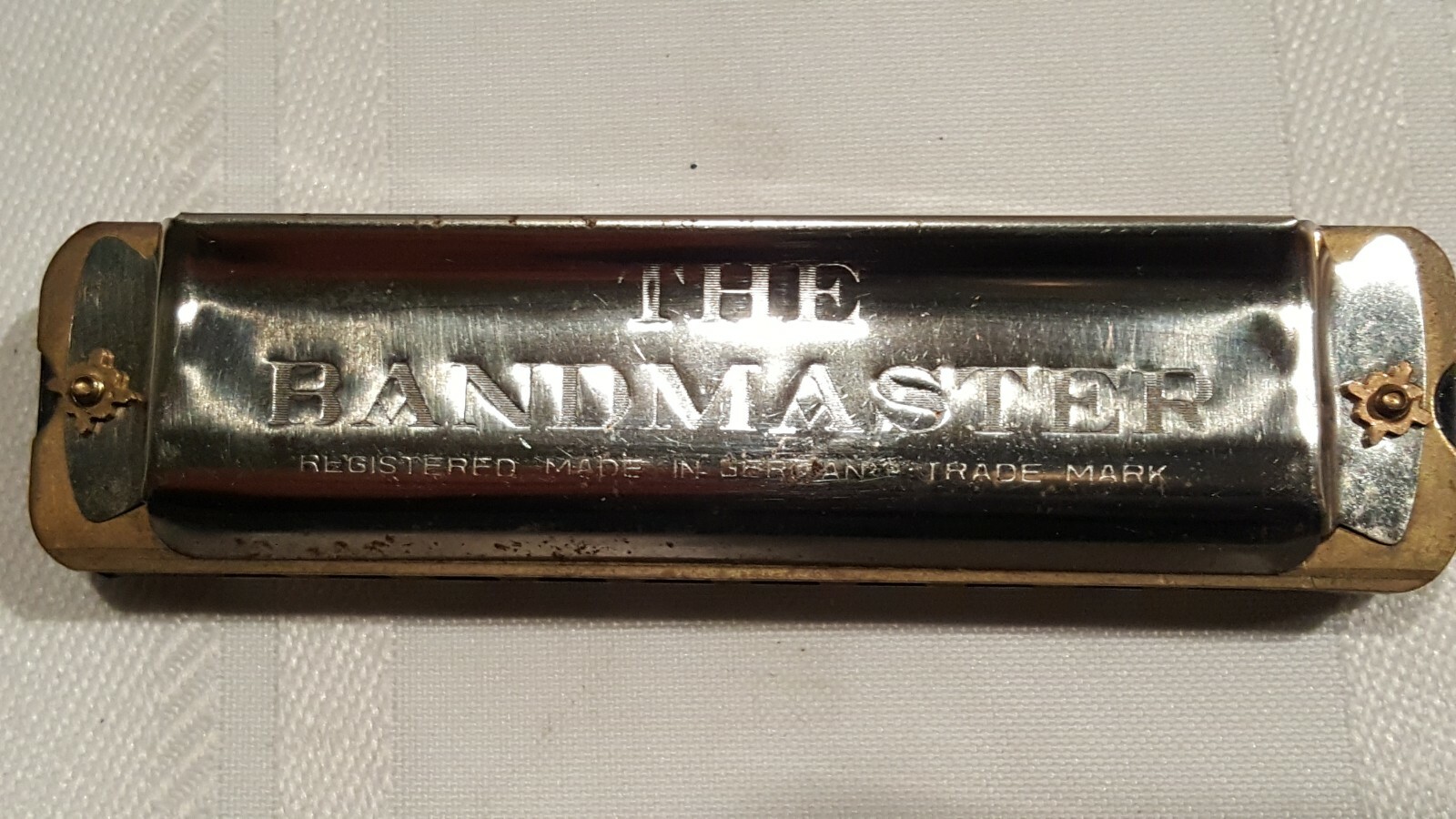 Vintage Bandmaster Harmonica Key C Chrome Made in Germany eBay