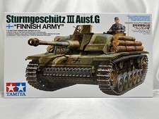 Tamiya 1:35 Sturmgeschütz III Ausf G – Maquette WWII – Finlande 1942 – Kit Plastique Détaillé – Dès 14 Ans – Figurine Non Incluse