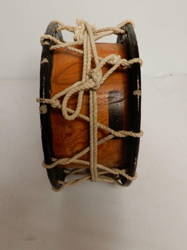 Japanese Vintage Taiko Wadaiko Nihon Drum with stick - Picture 4 of 5