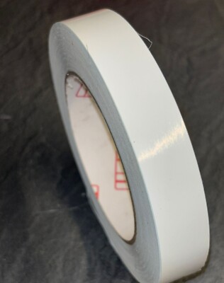 20mm Weiß Glanz Nadelstreifen Coach Line Selbstklebend Bastelband Auto Boot Caravan