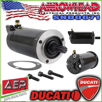 SND0671 Anlasser ARROWHEAD DUCATI Streetfighter 1100 2010