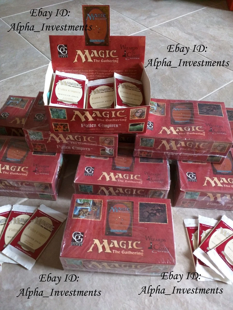 Magic: The Gathering Fallen Empires Sealed Collectible Card Game