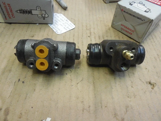 Juego de 2 cilindros de rueda de freno de tambor trasero W-02500 para Audi 4000 80-87 sedán H225 Foto 2 de 4