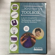 Knitter's Toolbox : Lily Chin's Techniques (DVD, 2-disc, Interweave) NEW SEALED