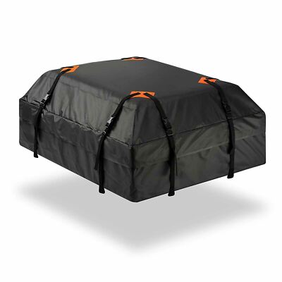 Zone Tech Car Rooftop Waterproof Travel Cargo Bag 15 Cubic ft Organizer Carrier