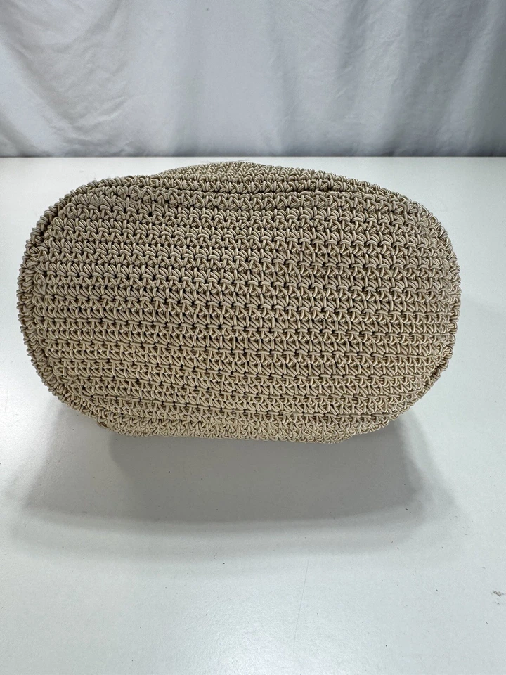 Hush Puppies Crossbody Bag Leather Tan Brown Adjustable Strap Purse Tote Foto 3 de 4