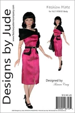 Fashion Plate Doll Clothes Sewing Pattern 16.5" RTB101 Grace Claire Tonner