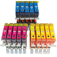 15 tinte für PIXMA IP4850 IP4950 4900 MG5150 MG5250 MG5350 MG6150 MX885 mit CHIP