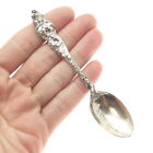 Reed & Barton 925 Sterling Silver Antique 1901 Les Six Fleurs Coffee Spoon 4"