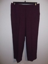 ALFRED DUNNER - WOMEN - PANTS - WINE - SIZE 12   AC-26-172x5 