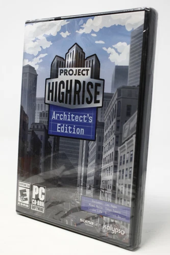 Project Highrise -Architect's Ed -PC - Building Simulation Game - NEW - See Desc
