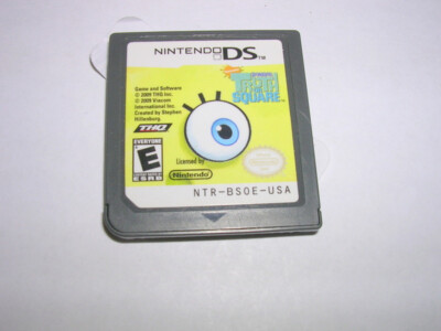 Spongebob's Truth or Square (Nintendo DS NDS) Original Game