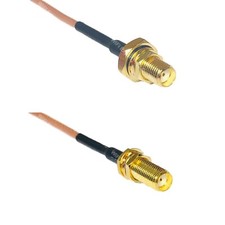 RG316 SMA Female O-Ring to SMA Female Long RF Cable Rapid-SHIP LOT