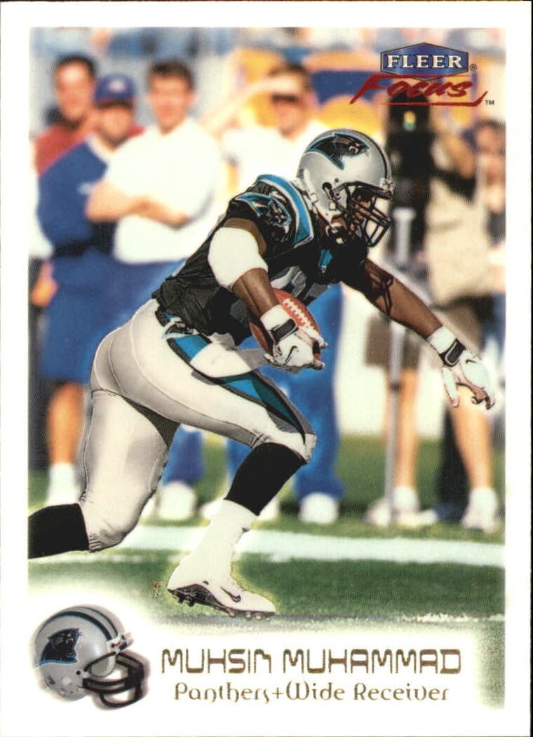1999 Fleer Focus Muhsin Muhammad Card #67