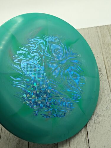 New Discraft Ledgestone 2024 ESP Swirl Zombee Driver Golf Disc 170-172 Grams - Picture 3 of 5