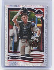 2024 Panini Stars & Stripes #40 Josiah Morris Sparkle