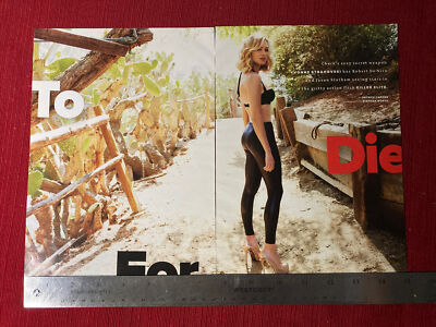 Actress Yvonne Strahovski 6-page Bikini 2011 Print Article - Great To Frame!