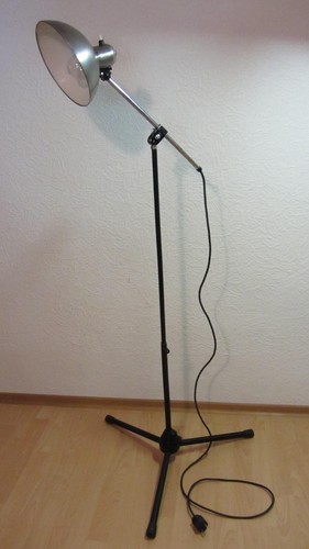 Origianl Kaiser Idell Tripodlampe Werkstatt Lampe höhenverstellbar klappbar '60 - Picture 15 of 18