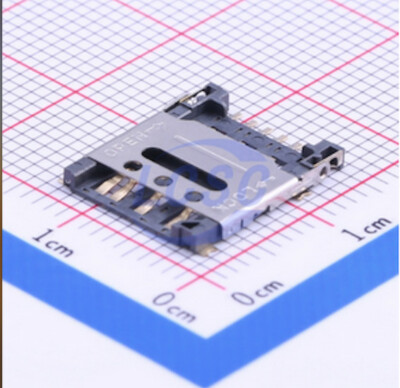 8 pieces Connectors SIM Card  6PIN