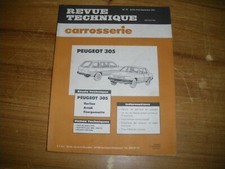 Revue technique Peugeot 305
