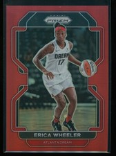 Erica Wheeler 2022 Panini Prizm WNBA Red Prizm /199 #135